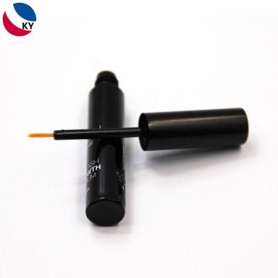 Wholesale Custom Fashion Black Empty Aluminium Growth Liquid Tube Eyeliner Tube