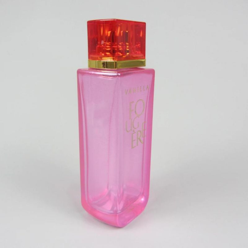 Customised 100ml Glass Perfume Bottles with Sprayer Cap