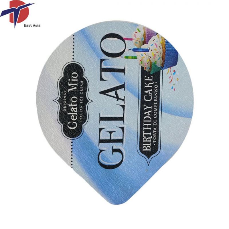 Color Coated Aluminum Foil Laminated Paper for Yogurt Lid