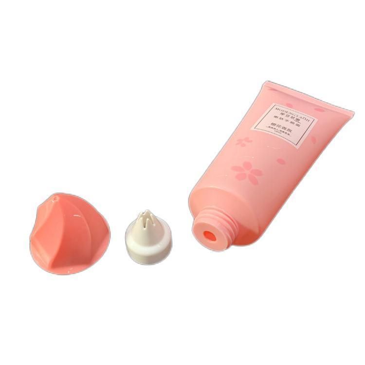 Plastic Tubes Cosmetic PP Hand Cream Plastic Soft Tube Packaging with Flip Cap