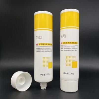 Plastic Laminated Cosmetic Packaging Tube with The Screw Cap