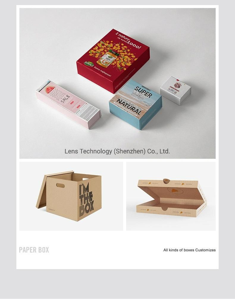 Different Color Corrugated Mailer Shipping Packaging Box