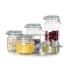 Glass Kitchen Storage Canister Mason Jars with Lids
