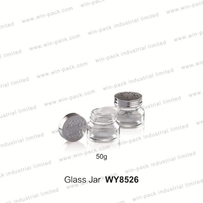 2020 Hot Seller Glass Body Shop Cream Jar in 50g Factory Price High Quality