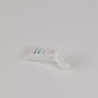 Cosmetic Plastic Tubes Face Cleanser Arc Sealing with Clear Cap Cosmetic Hoses Packaging