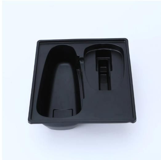 Custom Black PS Matt Thermoforming Plastic Blister Package Tray