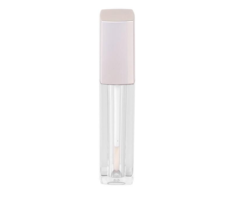 Hot Sale Bulk Price 2.8ml Empty Custom Empty Lip Gloss Tubes Clear Plastic Lip Gloss Packaging Custom Top Lip Gloss Tubes with Silver Wands