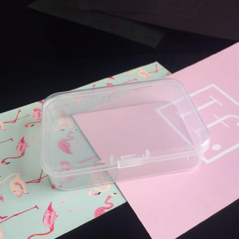 High Transparency Visible Plastic Box Clear Storage Case with Lid Use for Organizing Small Parts