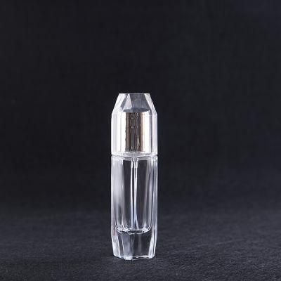 Chinese Wholesale Factory Price Cosmetic Bottles Perfume Bottle Empty Glass Package Clear Glass Perfume Bottle with Mist Sprayer