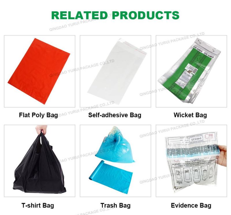 HDPE Trash Bag/Plastic Garbage Bag