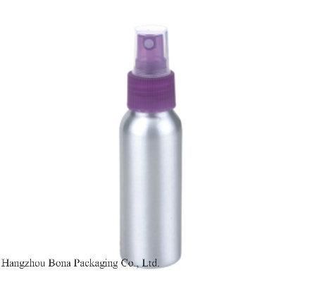 High Quality 250ml Silver Aluminum Shampoo Bottle, Aluminum Pump Bottle for Cosmetic Packaging