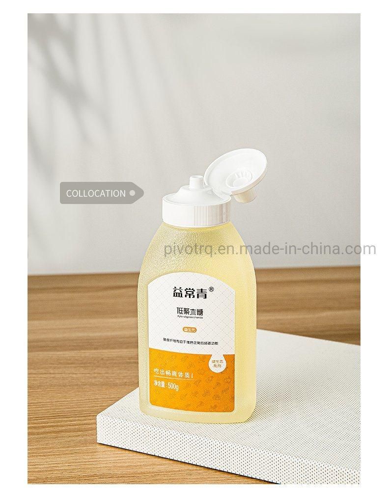 45mm PP Plastic Honey Caps with Silicone Valve for Honey Bottle Sauce Bottle