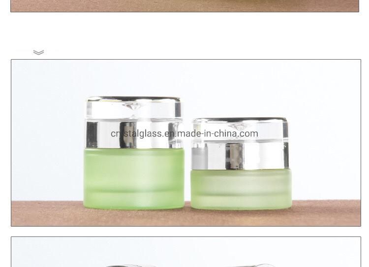 30 Ml Cream Glass Containers with Lids