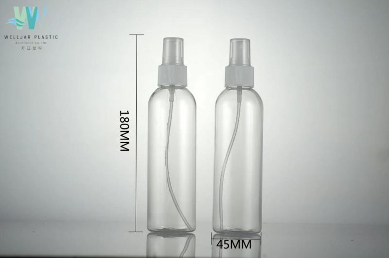 180ml Plastic Pet Fine Mist Sprayer Bottle