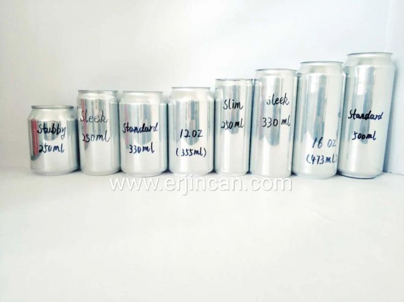 Low Quantity Beer Aluminium Can 211 with 202 Sot End