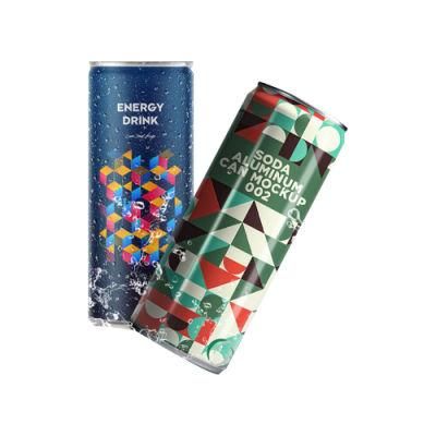 355ml 330ml Sleek Cheap Price Easy Open Customized Print Blank Empty Coke Aluminum Soft Drink Can