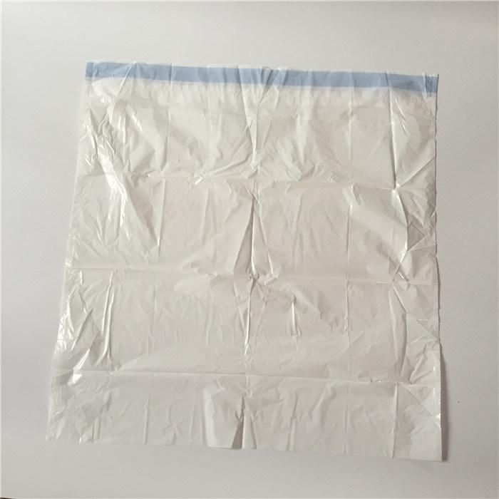 Large Size 80L White Drawstring Rubbish Plastic Bag Roll