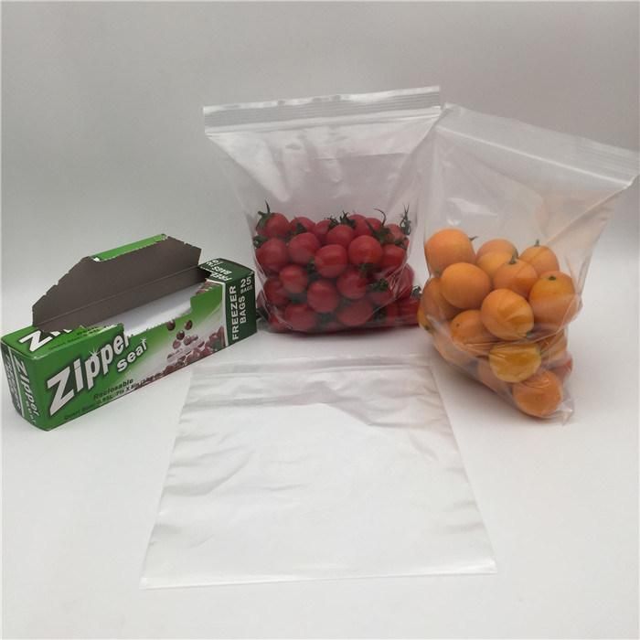 OEM Manufacturer Ziplock Food Bag 8" X 12" Ziplock Bags