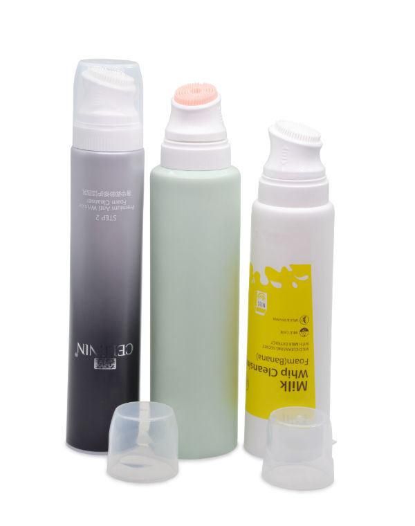 High Quality Empty Plastic Sample Cosmetic Soft Tube with Flip Caps for Facial Cleanser and Hand Cream