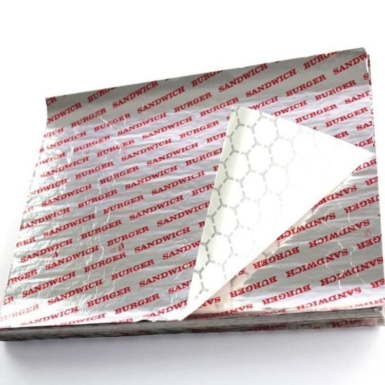 Sandwich Paper Greaseproof Hamburger Packing Paper