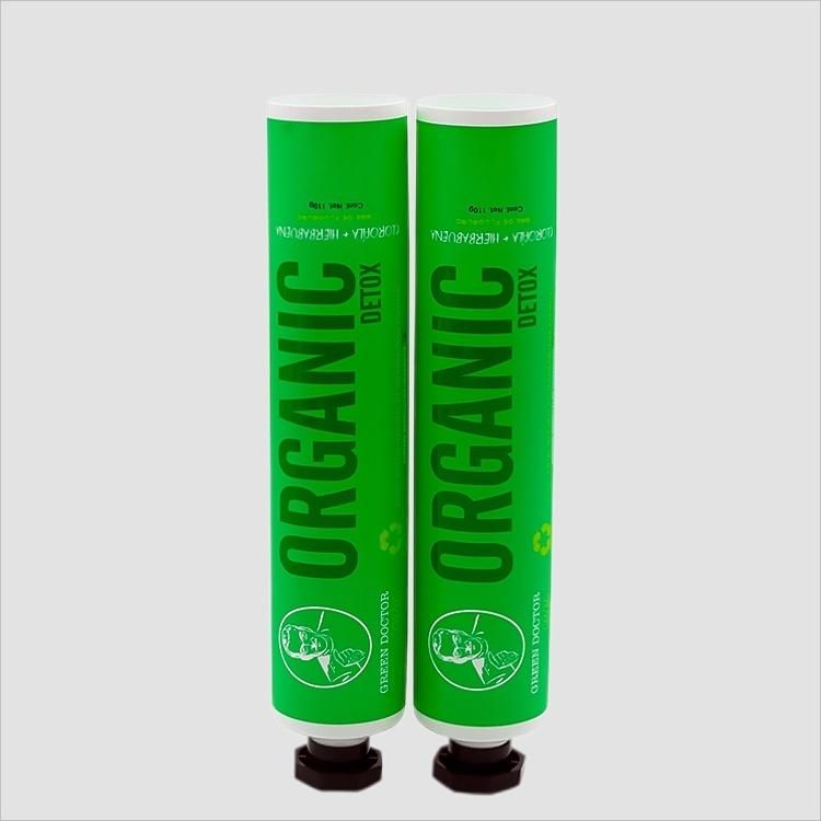 Empty Customized Eco-Friendly Aluminium Cosmetic Tube Packaging for Toothpaste