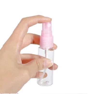 Mini Plastic Transparent Small Empty Spray Bottle for Make up and Skin Care Perfume Atomizer Refillable Travel Use