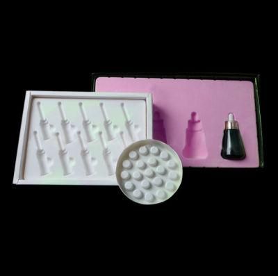 Chinese Factory Custom Plastic Flocking Blister Packaging for Cosmetics