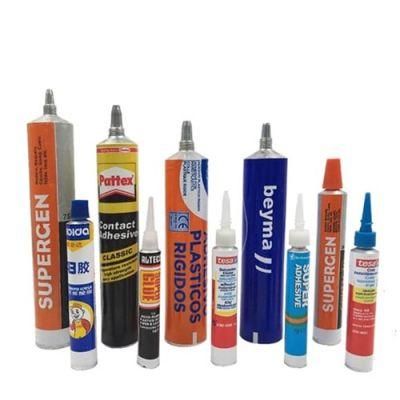 Aluminum Collapsible Adhesives Tube for Lubricants