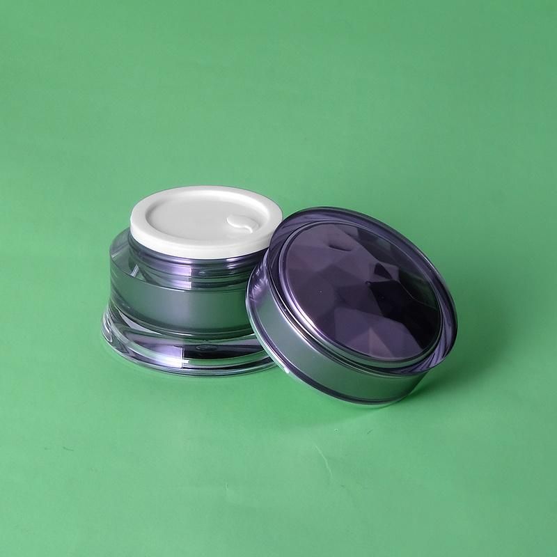 High-Quality 15g 30g 50g Empty Plastic Acrylic Cream Jar for Skin Care