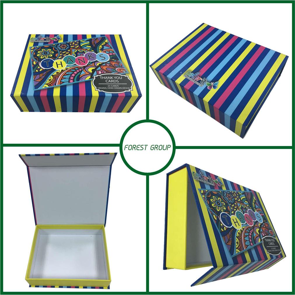 Gift Paper Cardboard Book Shaped Box OEM