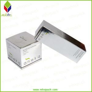 Special Siver Paper Skin Care Box Luxury Cosmetic Box