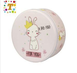 Pink Bunny Tin Box