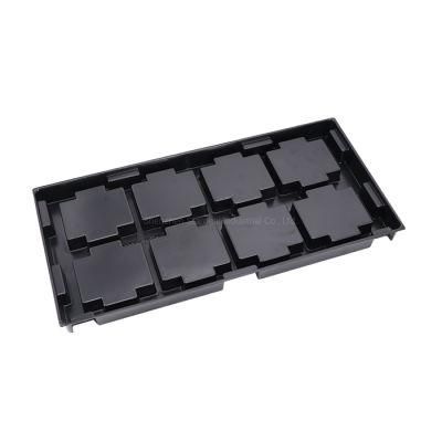 Custom Black Batteries Battery Inner Pack PS Plastic Electronic Tray