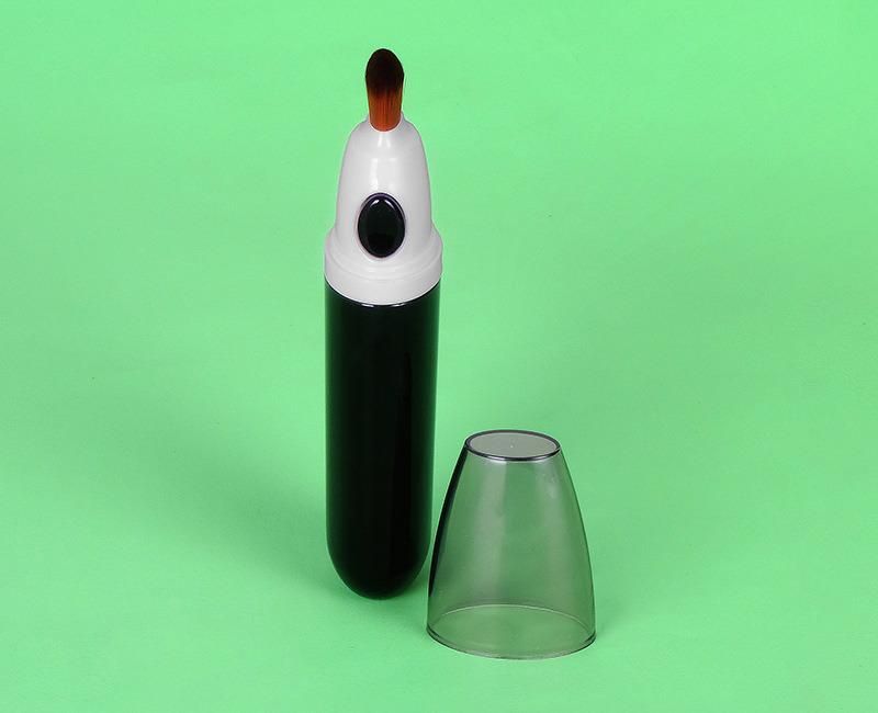 30ml Latest Design Empty Plastic Bottle for Liquid Foundation with Brush