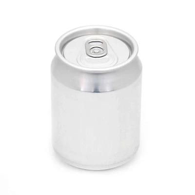 250ml Stubby New Products Easy Open Metal Aluminum Customized Logo Beverage Pet Can for Carbonated Drink