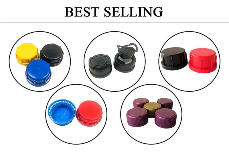 Chinese Manufacturers 42mm Plastic Spout Cap Plastic Cap for Engine Oil Tin Can Plastic Spout and Caps for Paint Tin Cans