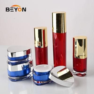 Customized Personal Care 50ml Pump Lotion Skincare Acrylic Bottle