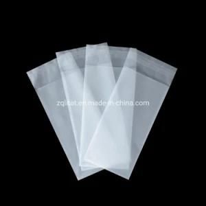 Custom Open End Ziplock Frosted Transparent CPE Clothing Packaging Bag Plastic Zipper Bag with Suffocation Warning