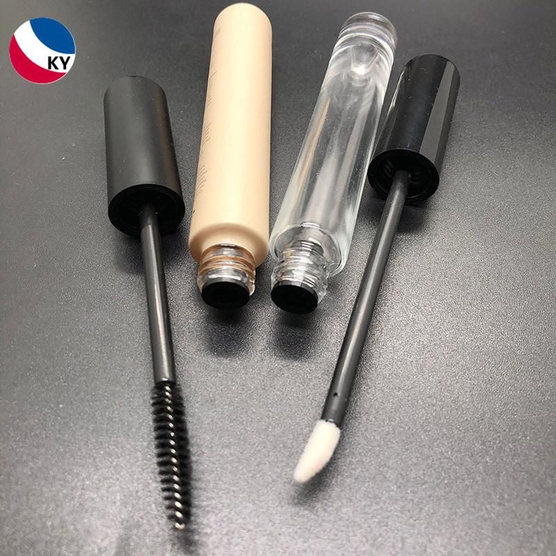 OEM ODM Luxury Glass Mascara Serum Containers Glass Custom Logo Eyebrow Gel Tube Packaging