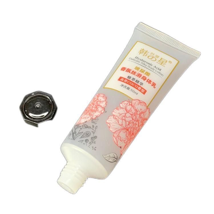 Custom Printing 5ml 20ml 50ml 100ml 250ml Body Lotion Hand Cream Shower Gel Cosmetic Soft Clear Flip Cap Squeeze Tube