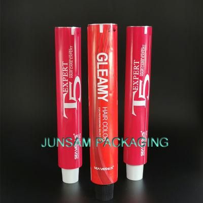 Hair Coloring Tube Packaging Cosmetic Container Soft Aluminum Thin Wall Highest Purity Factory Low Price