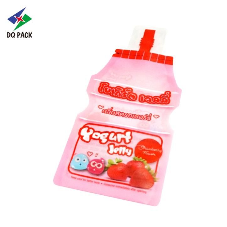 Sample Free Shape Pakcaging Injection Pouch Yogurt Baby Food Bottle Shape Pouch