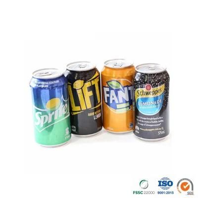 Hot Sale Soda Printed or Blank Epoxy or Bpani Lining Standard 330ml Aluminum Can