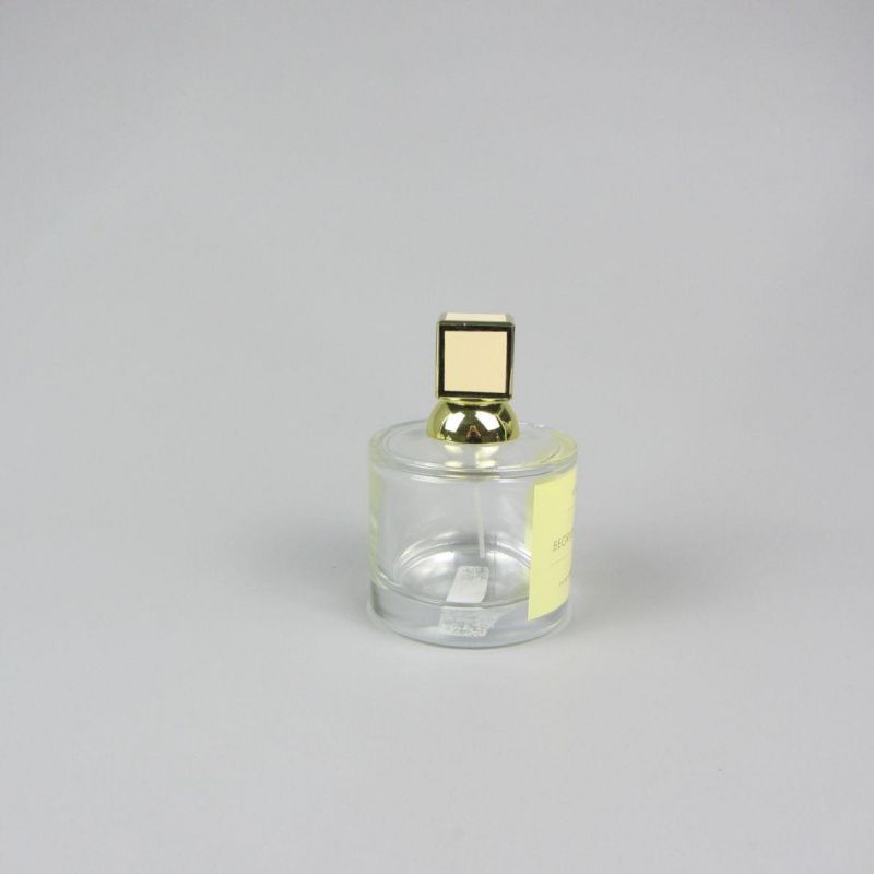 Empty Round Glass Atomizer Perfume Bottle 100ml for Men