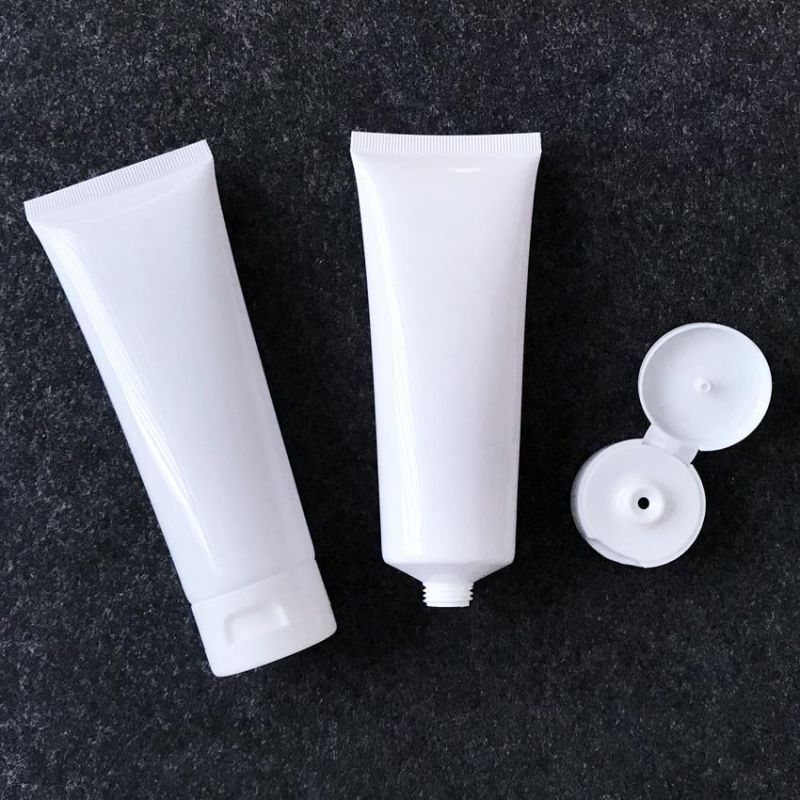 Hair Coloring Cream Tube Packaging Container Soft Metal PE Tube
