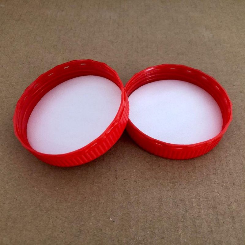 Plastic Big Cap with Striped Screw Clsure for Bottle Lids