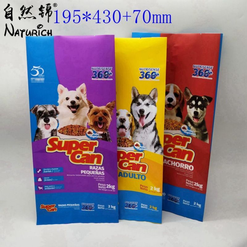 Customized Pet Food Packaging for 4kg Dog Food Bag