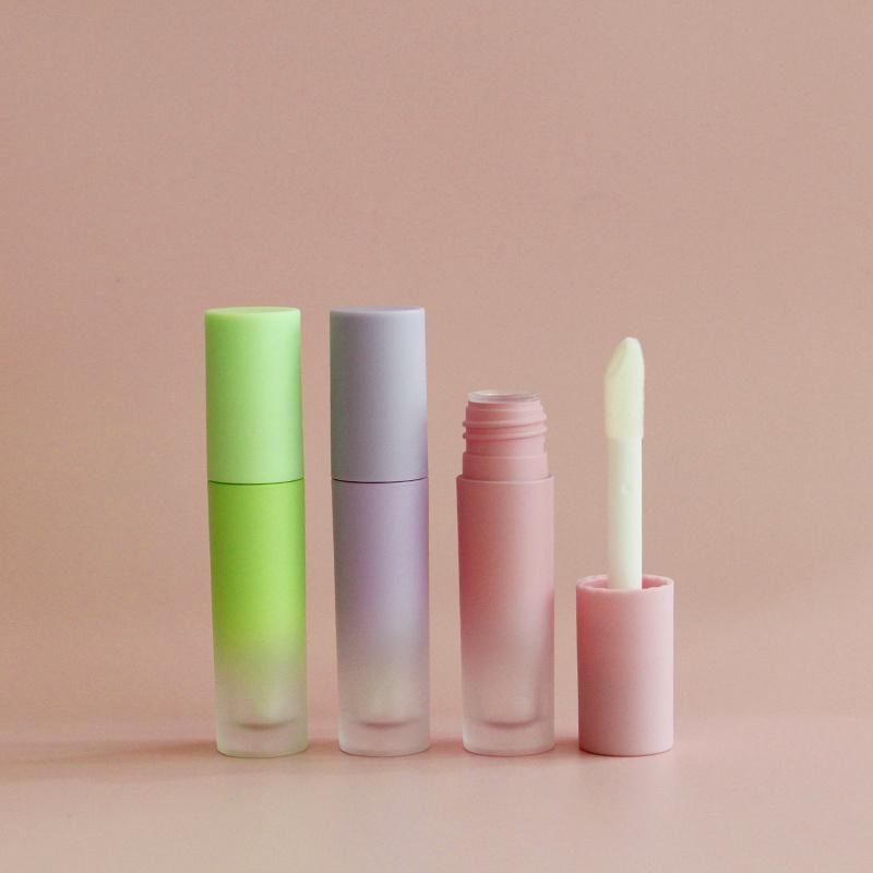 Liquid Lipstick Packaging Lip Gloss Containers Tube with Big Brush