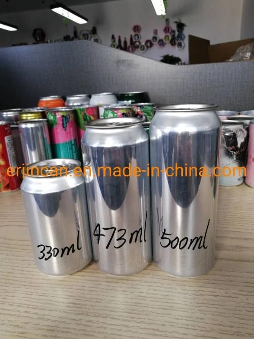 Erjin 473ml 16 Oz Aluminum Beverage Cans for Craft Beer