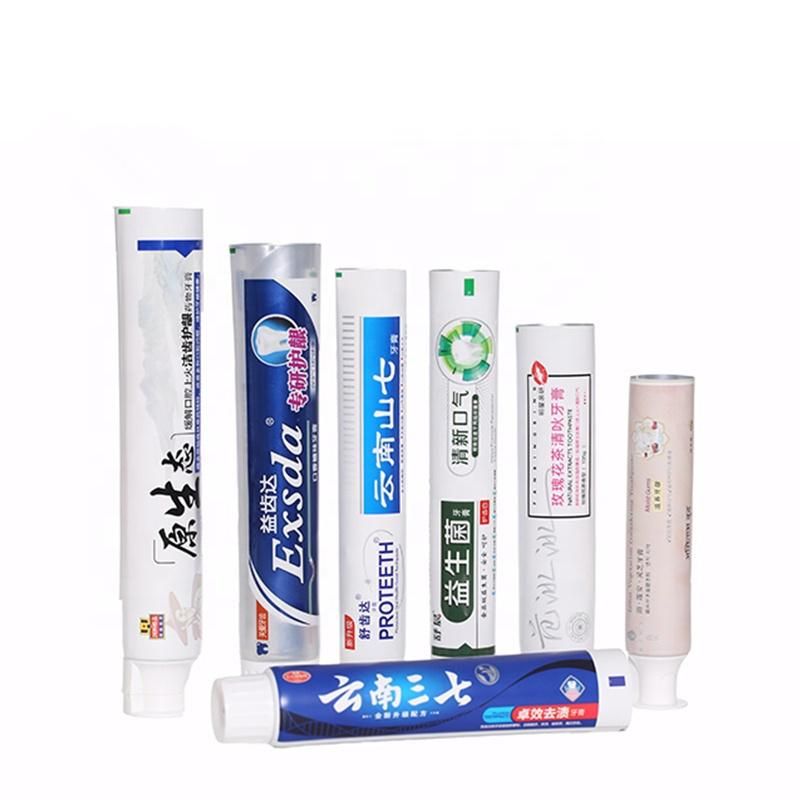 Hot Sale Hotel Empty Aluminum Toothpaste Tube